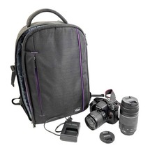 Canon EOS Rebel T6 DS126621 18MP Digital Camera  18-55mm / 75-300mm Lens Kit