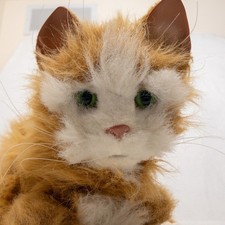 Vintage FurReal Friends Interactive Cat 2002 Tiger Electronics Orange