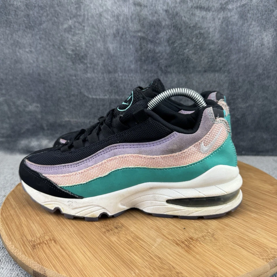 Nike Air Max 95 Zapatos Niña Talla 5Y Tener un Día Nike Tenis de Baloncesto CI5645-001 Foto 3 de 4
