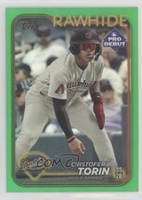 2024 Topps Pro Debut Green Foil 51/99 Cristofer Torin #PD-192 8d2