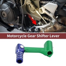 Folding Motorcycle Gear Shifter Lever For Bosuer Cheetah Green Blue Folding Motorcycle Gear Shifter Lever For Bosuer Cheetah Green Blue