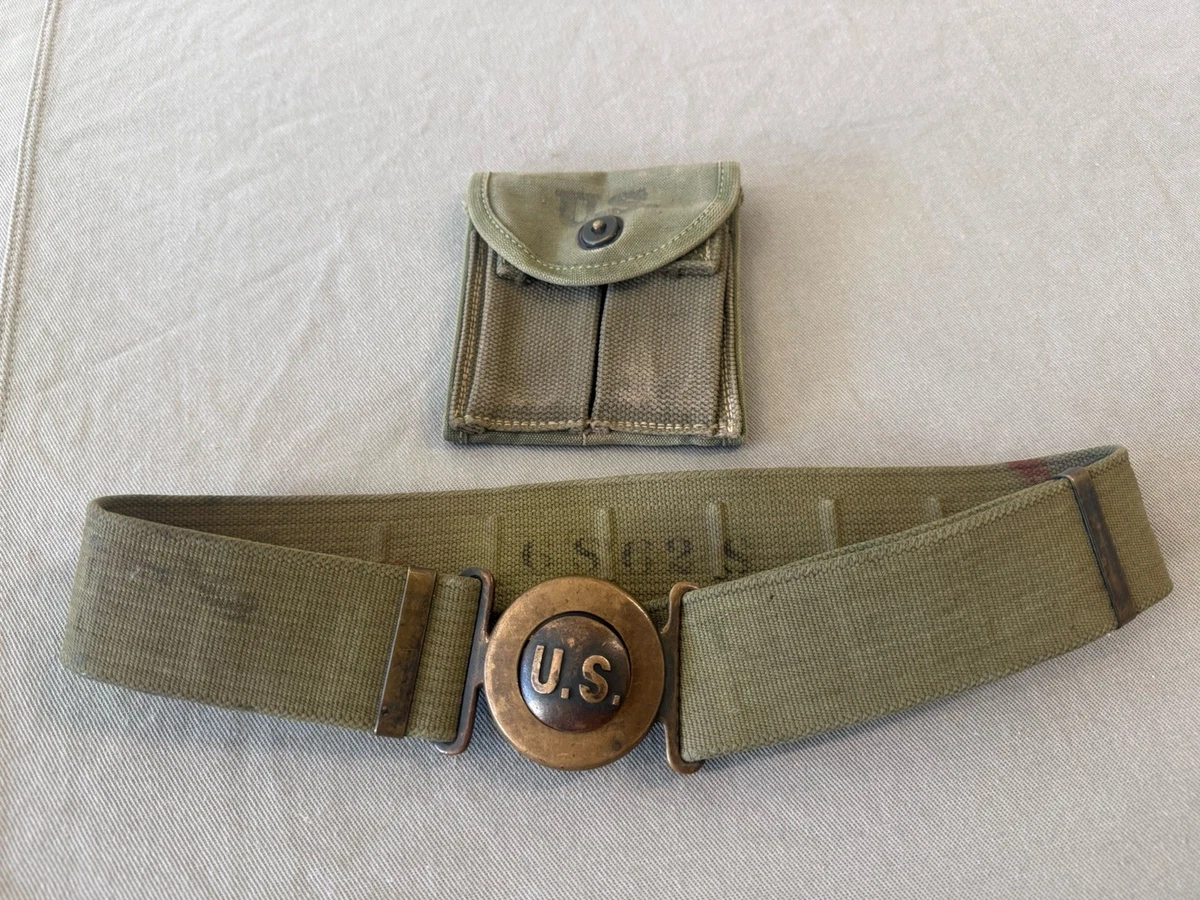 Garrison Belt In Original Ww I Us Personal & Field Gear for sale