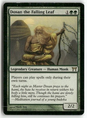 Dosan the Falling Leaf 205 Rare Champions of Kamigawa Magic: The Gathering MP