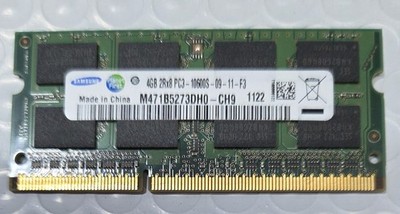 SAMSUNG 2RX8 PC3-10600S-09-11-F3 M471B5273DH0-CH9  (LOT OF 4)(4X4GB=16GB)