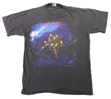 Vintage 90s USA Brockum XL Moody Blues Threshold Of A Dream Tour T Shirt