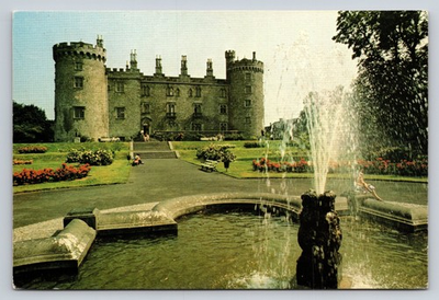 #ad #ad Kilkenny Castle Rose Garden Vintage Postcard Ireland Scenic Landmark $5.97