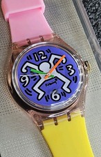   Vintage Swatch Keith Haring Automatic with ...