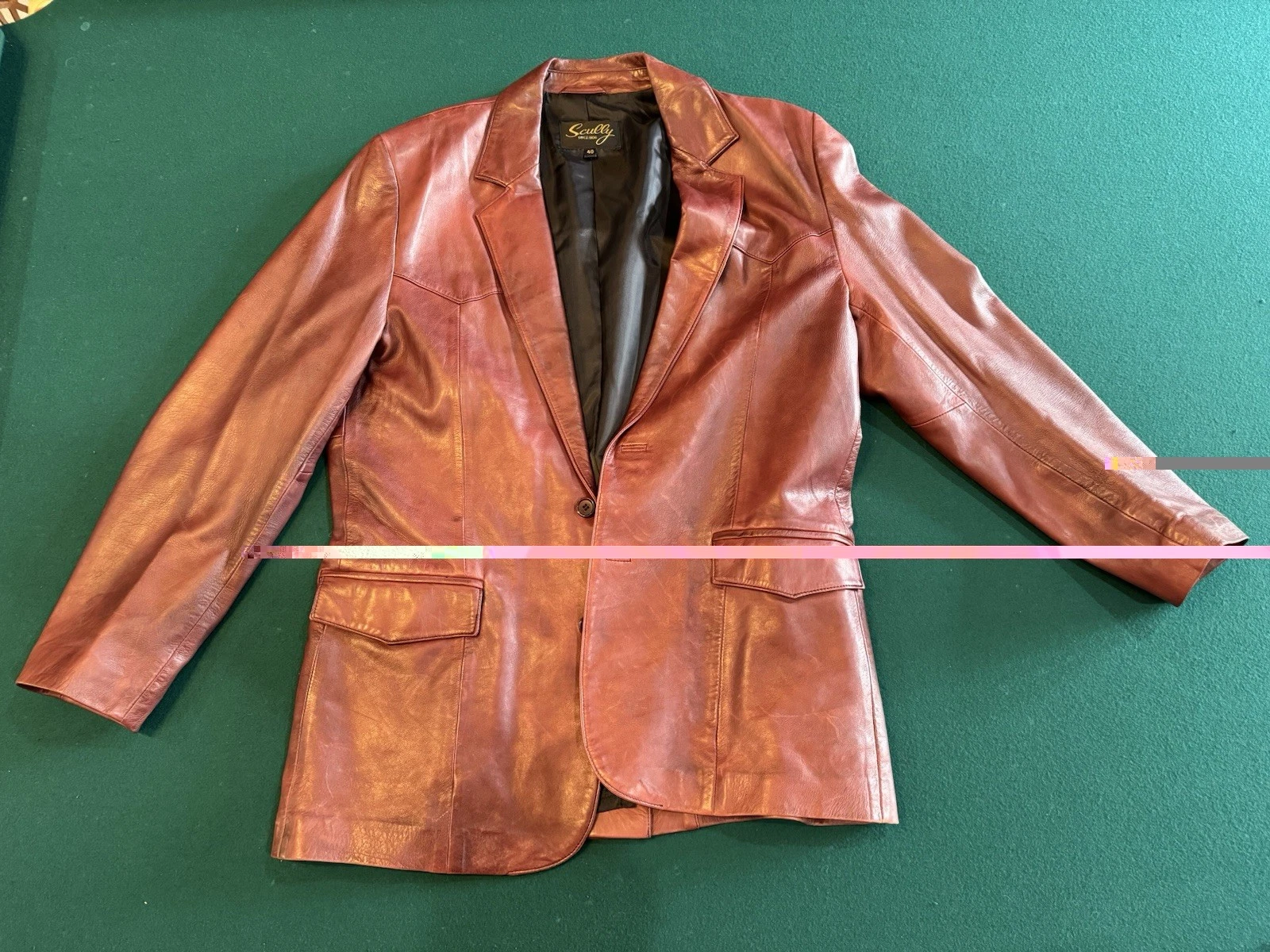 Scully Genuine Leather Jacket Size 40