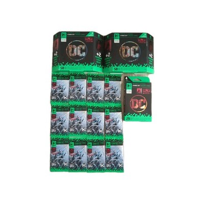 DC Comics Hybrid Cards Chapter 1 - Lot - 2 Starter Box - 1 Hanger - 12 Packs NEW