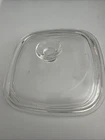 A-14-P41 PYREX Replacement Lid Only Square Clear Vintage A14 P41