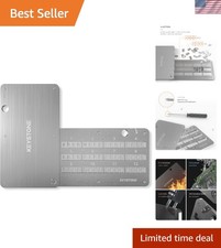 Indestructible Crypto Seed Storage with Anti-Tampering Features - All-in-One Kit