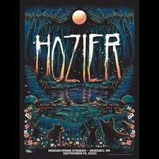 Hozier Hershey September 19 Show Poster