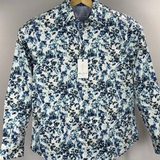  238 Robert Graham XL Newman Abstract Print Cotton Shirt Classic Fit