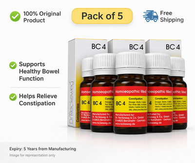 Dr Reckeweg BC 4 Tablets 20g Homeopathic General Wellness Support 5 Pack