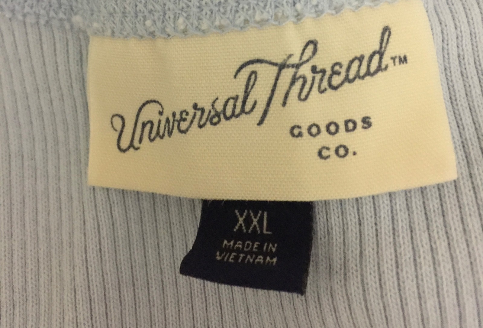 Universal Thread Ribbed Knit Blue Sleeveless Scoo… - image 8