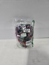 Glow in the Dark LED Neon Purge Mask Gloves Set for Halloween and Parties