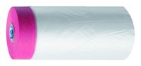 Storch Masker Tape Folie Mit Abklebeband Cover Quick Abdeckfolie Rot 210Cm X 20M