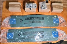 Set Of Swing Seats 30”x6” AGPTEK Triangle Ring w/ Brackets Heavy Duty Green NEW