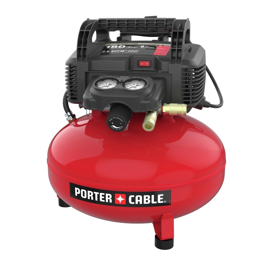 Porter-Cable PXCM2002.COM 6 gal 150 PSI Electric Pancake Air Compressor New