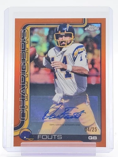 2025 Topps Chrome Dan Fouts Base (RAW)