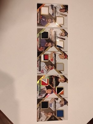 2016 Topps Triple Threads Deca Book Game Used Patch Book  4/10      