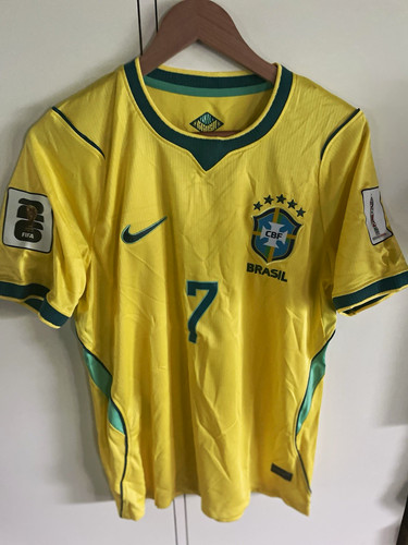 Brazil National Team World Cup Home Soccer Jersey Yellow Vinicius Jr #7 26/27