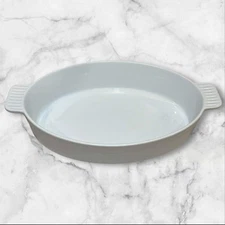 Over & Back White Oval Baker | Gently Used | Great Condition