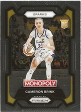 2024 Panini Prizm Monopoly WNBA Cameron Brink RC #39 Los Angeles Sparks
