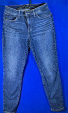 Lucky Brand Ava Skinny Jeans Womens 10/30 Regular Mid Rise Blue Denim