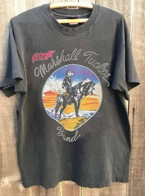 The Marshall Tucker Band Cotton Charcoal Unisex T-shirt Reprint S-5XL WA5824