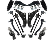 Front Control Arm Ball Joint Tie Rod and Sway Bar Link Kit For Cooper CZ254WC