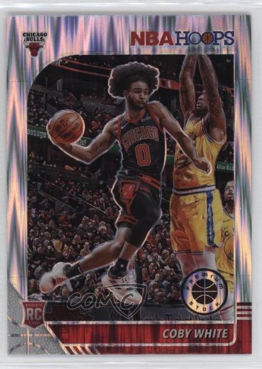 2019-20 Panini NBA Hoops Premium Stock Flash Prizm Coby White #204 7ut