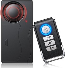 110dB Car Alarm System, Anti-Theft Vibration with 10 Levels...