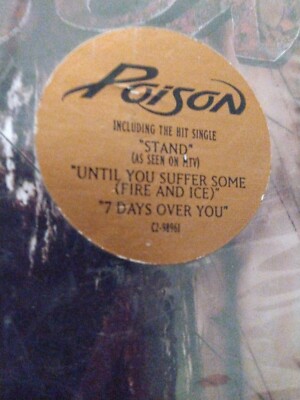 Poison CD Long Box ''Native Tongue'' 1993 Still Sealed Hype Sticker RARE!