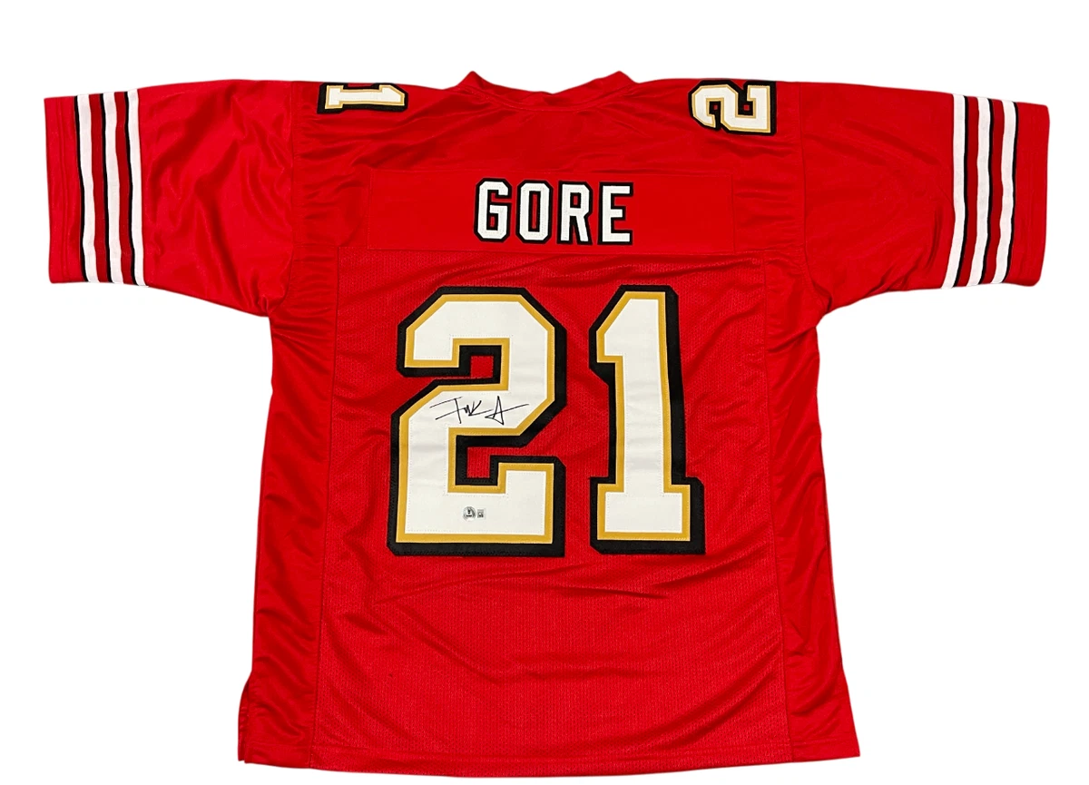 Frank Gore San Francisco 49ers NFL Original Autographed Items for