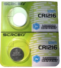 CR1216 2PK 3V LITHIUM (GREAT EXP 12/29) BR1216 FREE SHIPPING