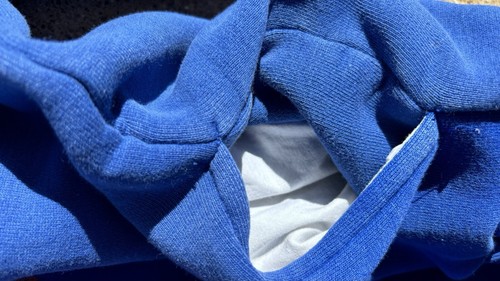Vintage Beverly Hills Polo-Club Sweatshirt Sport Crew Retro Blue 80s Mall Crew - Picture 5 of 7