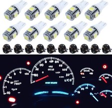 10pcs T10 194 168 Dash Instrument Led Light Bulbs Panel Gauge Cluster Dashboard