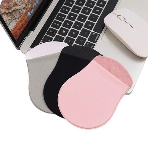 Slim Mouse Holder Adhesive Elastic Case Lycra Fabric Pocket For Wireless Mice-j - Picture 6 of 15
