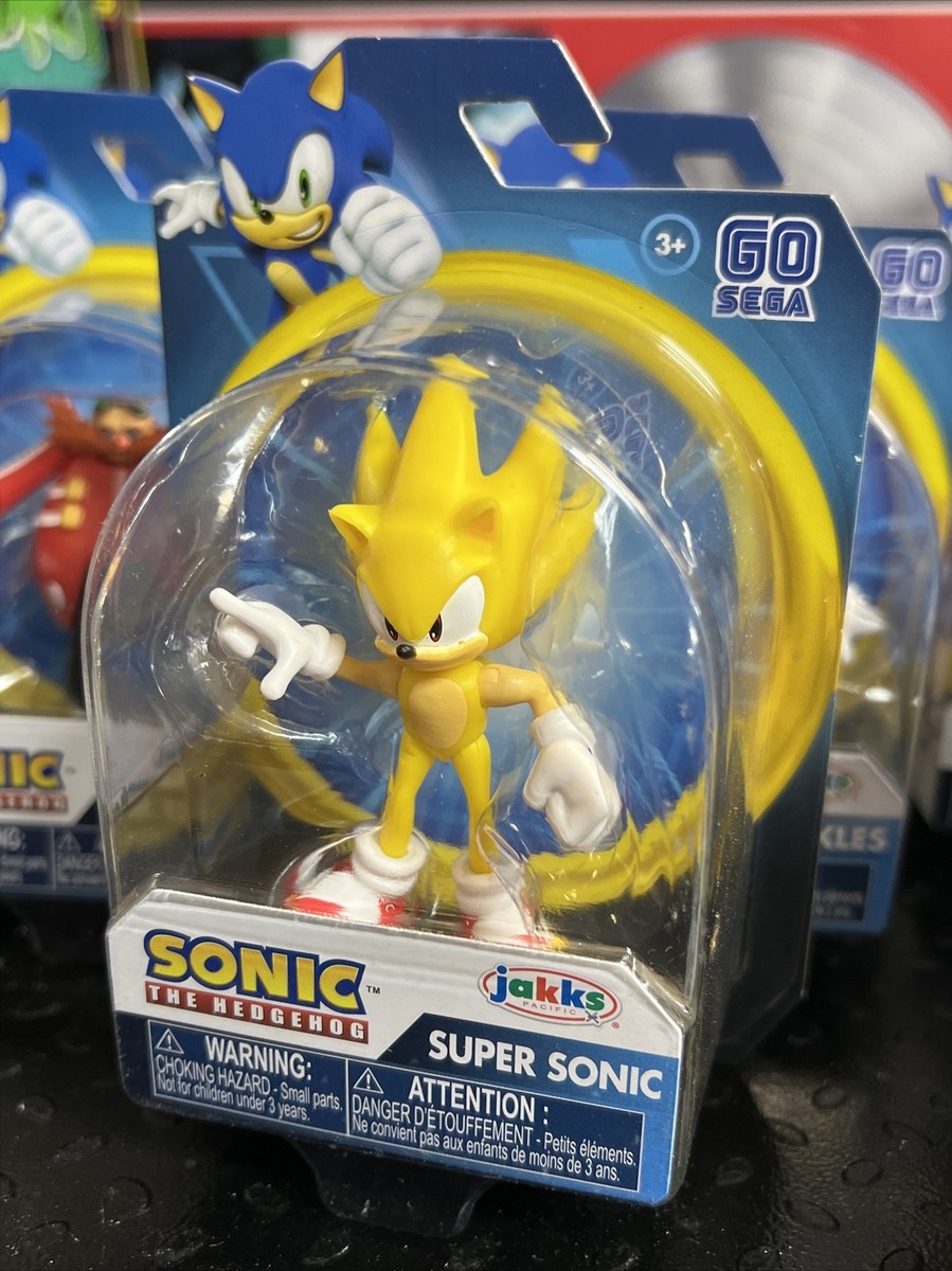 SUPER SONIC the Hedgehog - 2.5” - Action Figure Jazwares