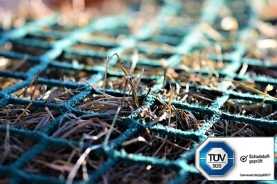 Heunetz Tuch Konege 2,50m x 2,50m MW 4,5cm, zum Abdecken für Raufen, Futternetz