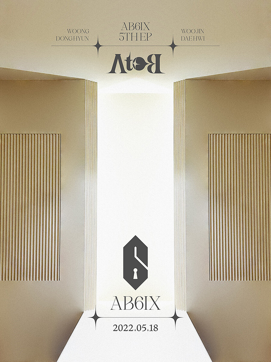 AB6IX [A TO B] 5th EP Album CD+Photo Book+2 Card+Poster+ID Card+A