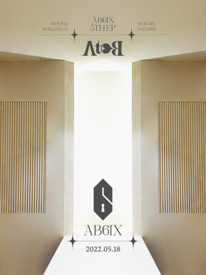 AB6IX [A TO B] 5th EP Album CD+Photo Book+2 Card+Poster+ID Card+A