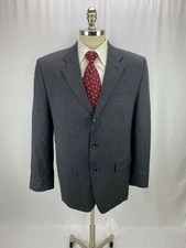Banana Republic Men's Gray Wool Blazer Jacket 44R