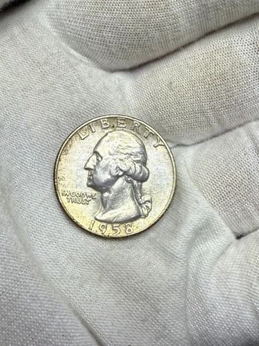 1958-D Washington 25 Cents AU+ D106