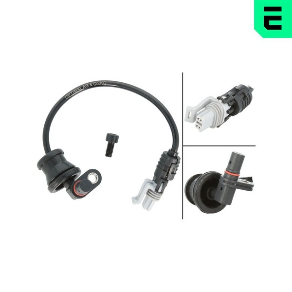Optimal Sensor DrehzahlfüHler Hinten FüR Chevrolet Captiva C100 C140 Brandneu-image