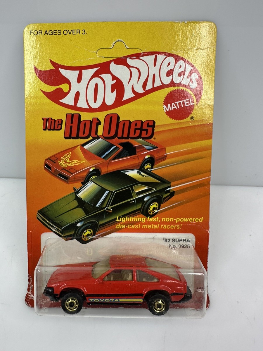 Vintage 1983 Hot Wheels The Hot Ones '82 Toyota Supra Red HTF | eBay