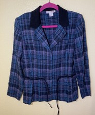Dressbarn shoulder pads blazer size-10