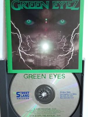 GREEN EYEZ RAP CD STREET SLANG RECORDS PRIVATE DEMO HIPHOP RANDOM 