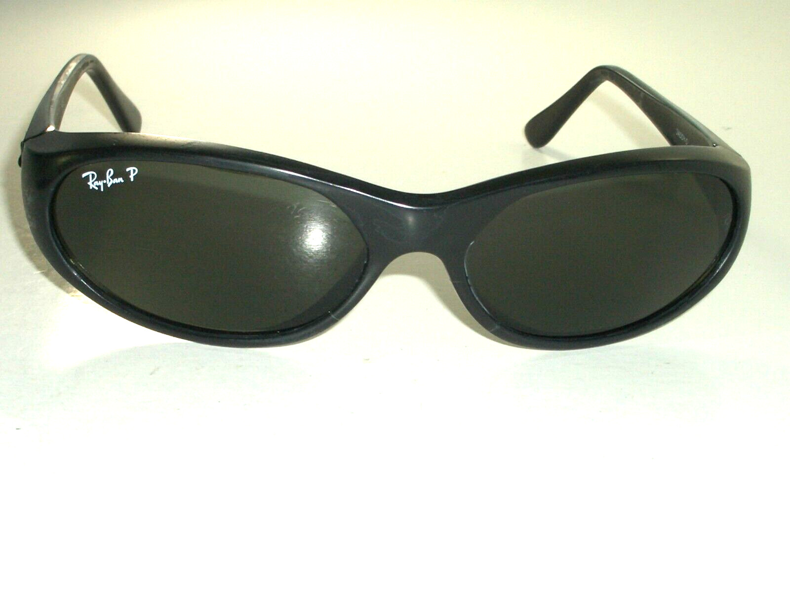 RAY-BAN RB2015 W2581 SLEEK BLACK POLARIZED GLASS DADDY-O SPORT WRAPS SUNGLASSES image 6